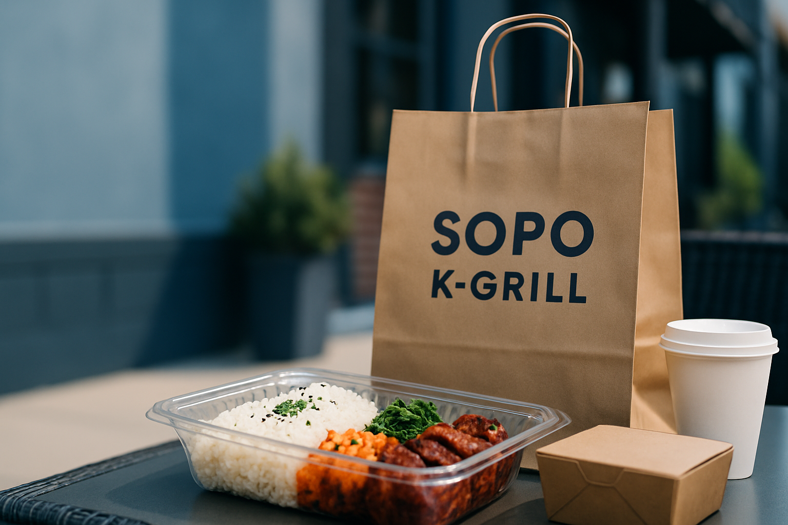 Signature Korean dish at SOPO K-Grill